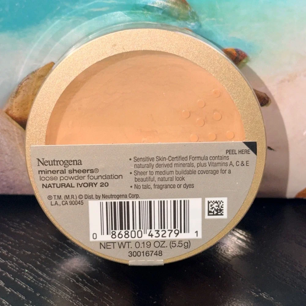 Neutrogena Mineral Sheers Loose Powder Foundation Natural Ivory 20  New